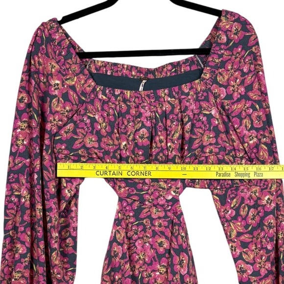 Free People Jael Printed Mini Dress, Size Small - Picture 6 of 10